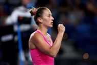 Marta Kostyuk at the 2024 Australian Open.